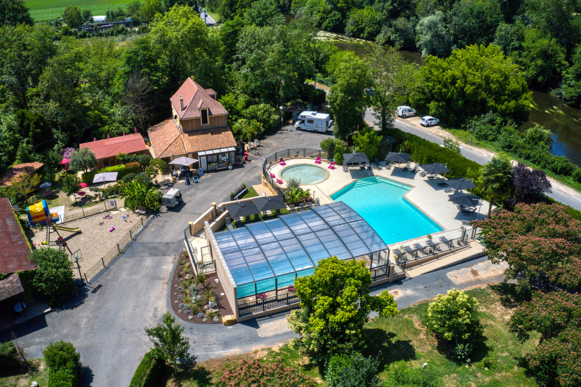Com Images photographe campings sarlat dordogne Camping le Moulin de Bleufond 7
