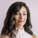 Confident business woman portrait, smiling face